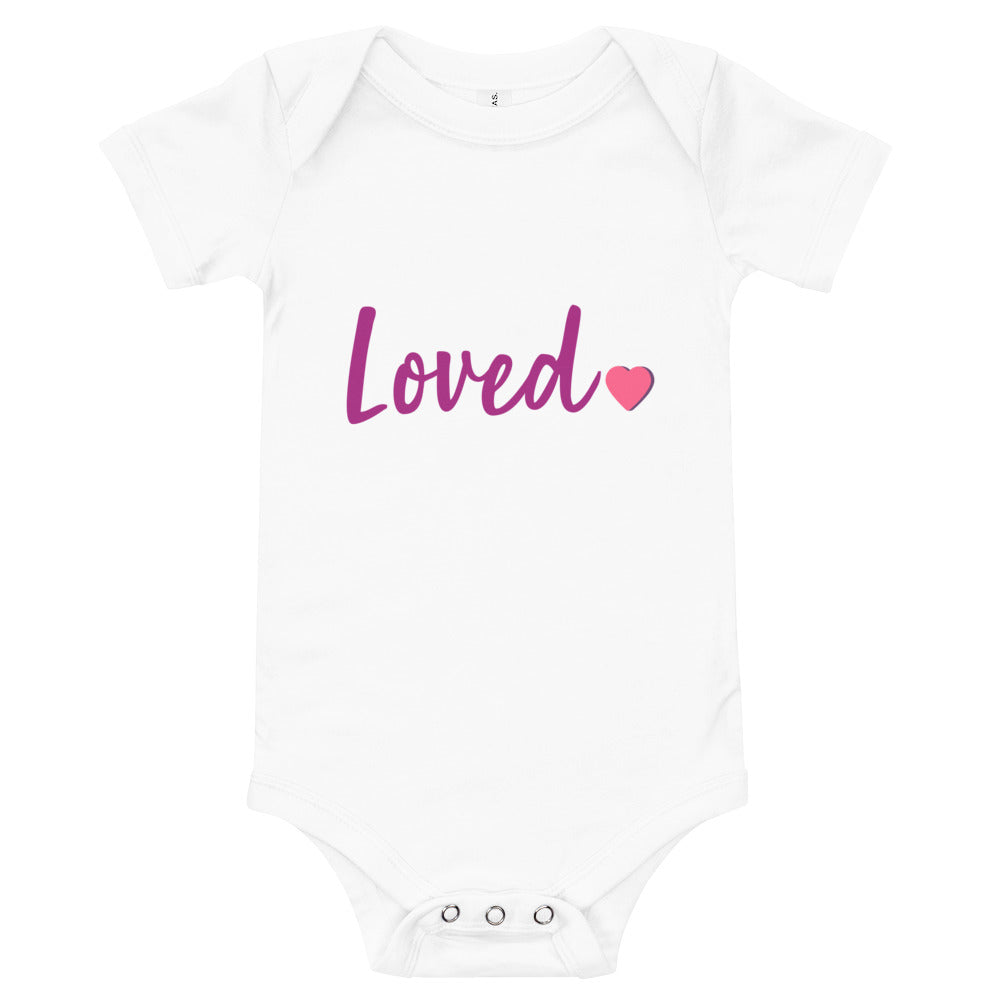 loved Baby short sleeve one piece