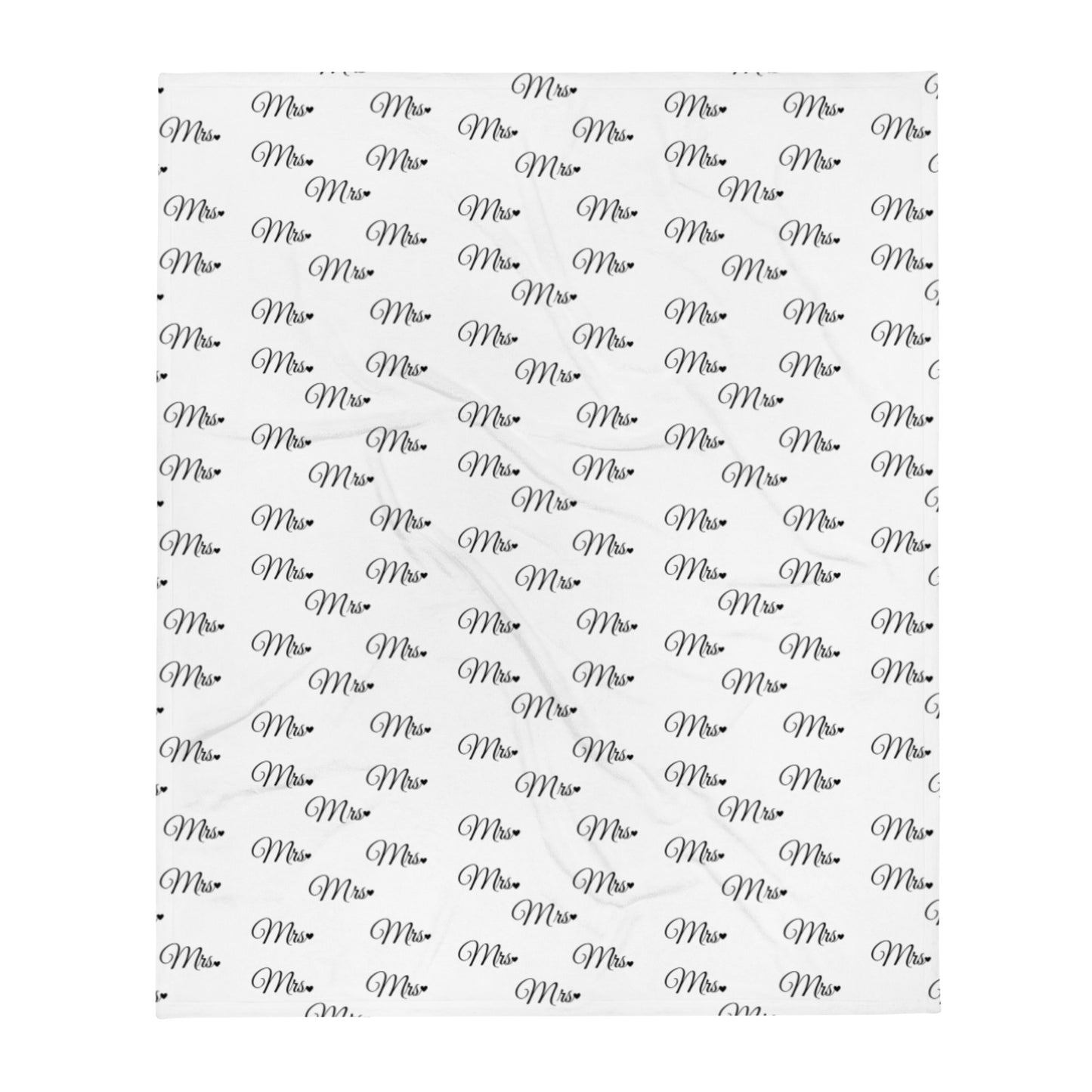Mrs Throw Blanket 50x60
