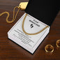 Bonus DAD cuban link chain Necklace