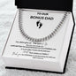 Bonus DAD cuban link chain Necklace