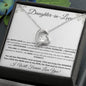 Daughter-In-Law Birthday Gift Wedding gift for her Christmas gift Necklace Jewelry gift for Bride gift from Mother In Law LOVE