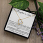 Daughter-In-Law Birthday Gift Wedding gift for her Christmas gift Necklace Jewelry gift for Bride gift from Mother In Law LOVE