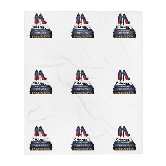 Classy Booksmart Throw Blanket
