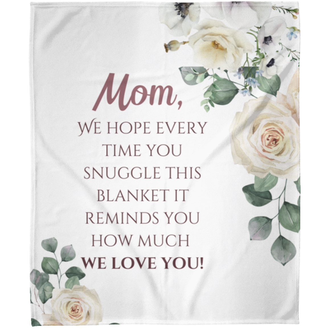 mom Fleece Blanket 50x60