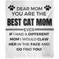 Best Cat MomFleece Blanket 50x60