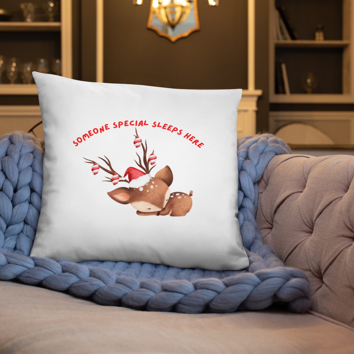 Basic Pillow someone special sleeps here