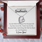 Soulmate Necklace, BABY GIFT, Valentines day, Holiday Gift, Just Because Gift