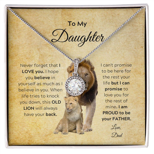 TO MY DAUGHTER NECKLACE