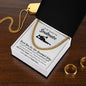 Daddy soulmate necklace, BABY GIFT FOR HIM