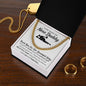 New daddy cuban link chain necklace, BABY GIFT