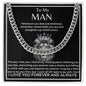 To My man Cuban Link Chain