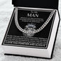 To My man Cuban Link Chain