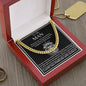 To My man Cuban Link Chain