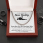 New daddy cuban link chain necklace, BABY GIFT
