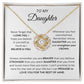 LOVE KNOT boarder NECKLACE