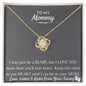 To my Mommy Kisses and kicks from Your Tummy, BABY GIFT, Push Gift, Holiday gift, Just Because gift