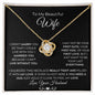 to my wife, the perfect valentines day gift