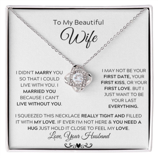 to my wife, the perfect valentines day gift