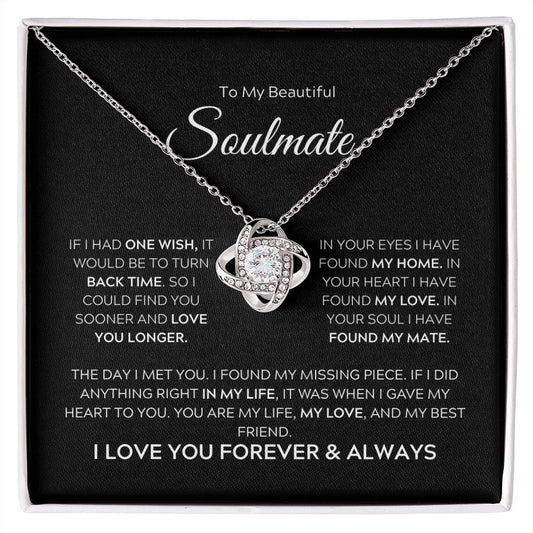 Soulmate Love Knot Necklace