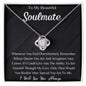 Love knot necklace