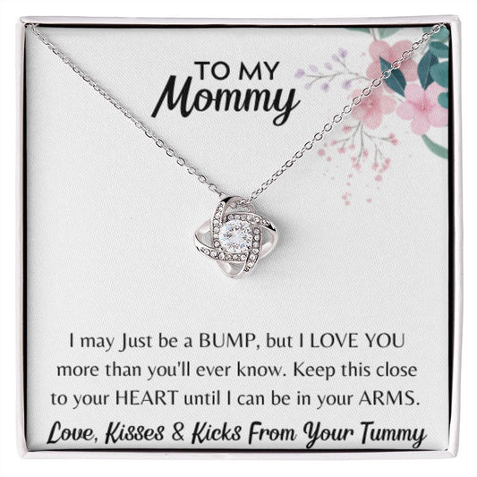 to my mommy Necklace, BABY GIFT