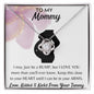 To my mommy necklace, BABY GIFT
