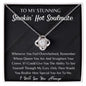 Smokin Hot  Soulmate Love knot Necklace