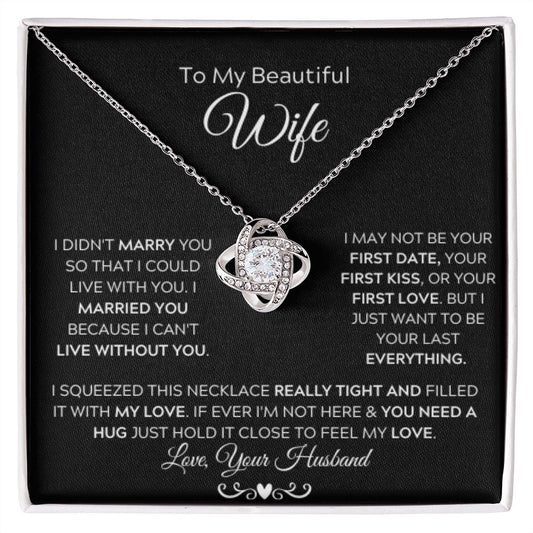 to my wife, the perfect valentines day gift