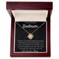 Love knot necklace