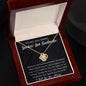 Smokin Hot  Soulmate Love knot Necklace