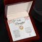 To My Daughter Love MOM LOVE KNOT Necklace