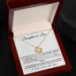 Daughter-In-Law Birthday Gift Wedding gift for her Christmas gift Necklace Jewelry gift for Bride gift from Mother In Law LOVE