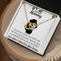 To my mommy necklace,BABY GIFT, valentines day gift, holidaygift, just because gift