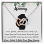 To my mommy necklace,BABY GIFT, valentines day gift, holidaygift, just because gift