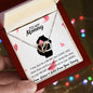 To my mommy neclace, BABY GIFT, valentines day gift, holiday gift, just because gift