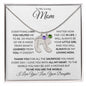 Engraved Birthstone Necklace