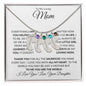 Engraved Birthstone Necklace