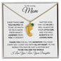 Engraved Birthstone Necklace