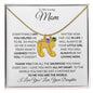 Engraved Birthstone Necklace
