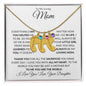 Engraved Birthstone Necklace