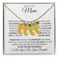 Engraved Birthstone Necklace