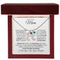 Engraved Birthstone Necklace
