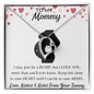 To MOMMY Love your Tummy, BABY GIFT, Valentines day, Mothers day, Birthday, Holiday