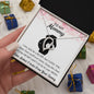 To My MOMMY Necklace, BABY GIFT, Valentines day gift, Holiday Gift, Just Because Gift