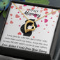 To my Mommy Necklace, BABY GIFT, Valentines day Gift, Holiday Gift, Just Because Gift