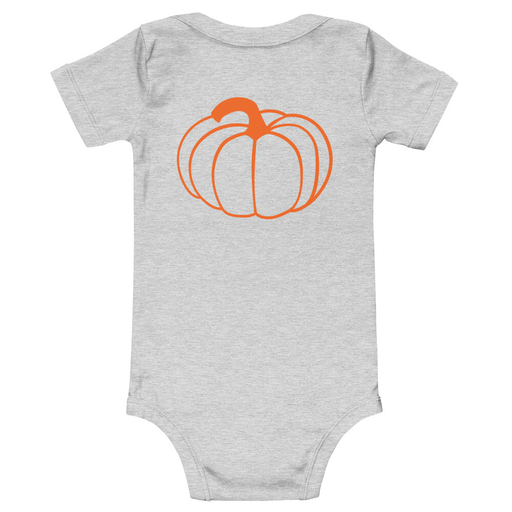 cutest little pumpkin Baby short sleeve one piece