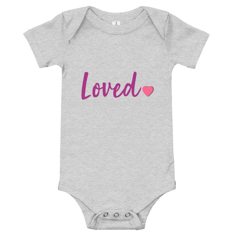 loved Baby short sleeve one piece