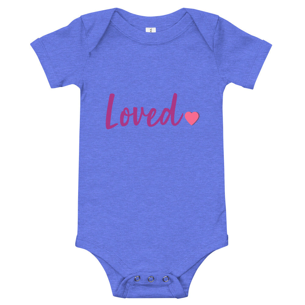 loved Baby short sleeve one piece