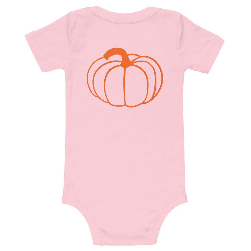 cutest little pumpkin Baby short sleeve one piece