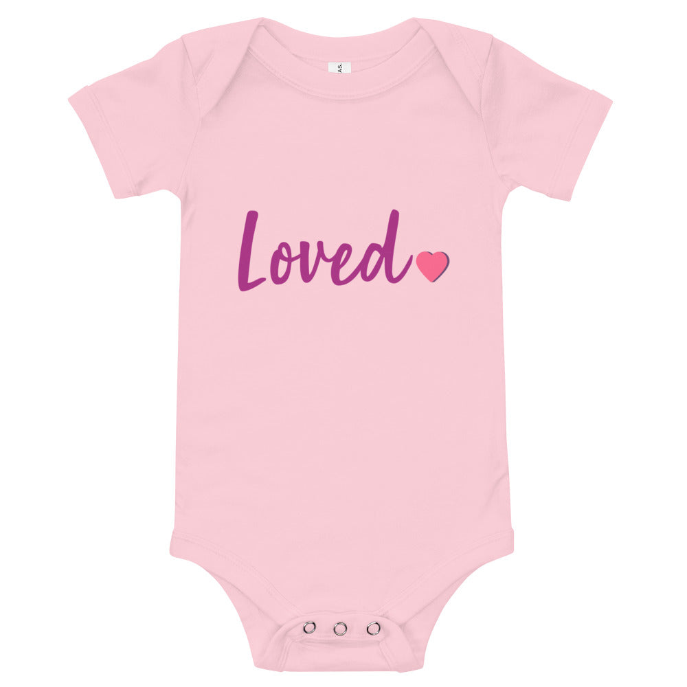loved Baby short sleeve one piece